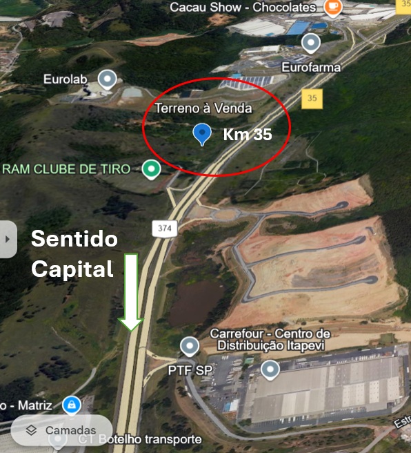 #605 - Área para Venda em Itapevi - SP